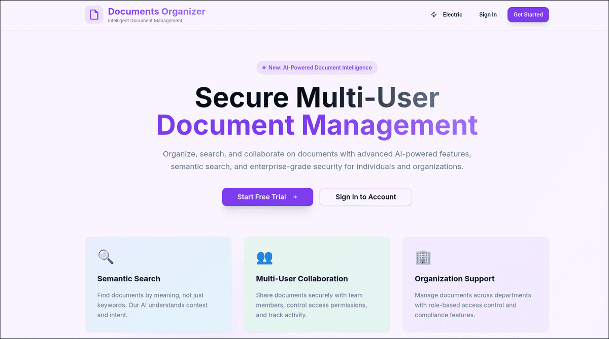 Document Organiser